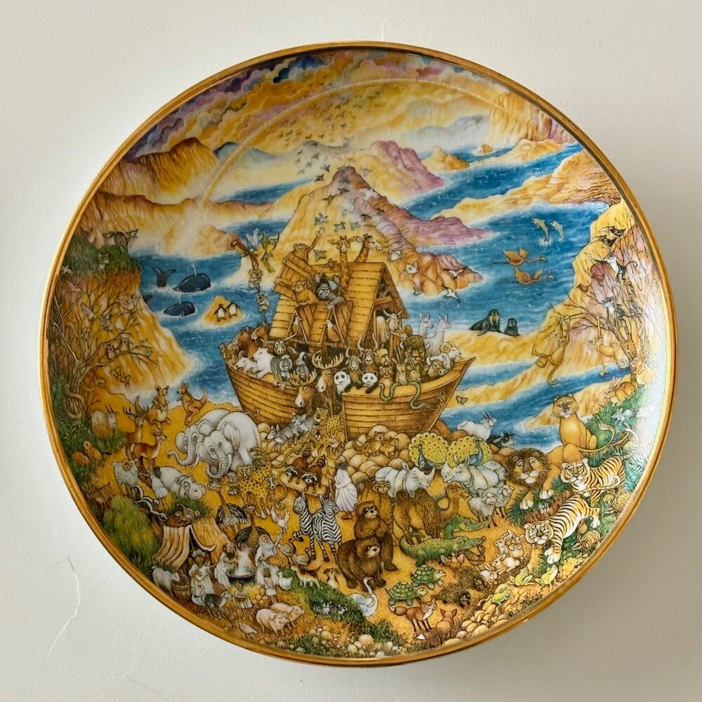 1991 Two by Two - Franklin Mint Limited Edition, Plate No. M 4526
